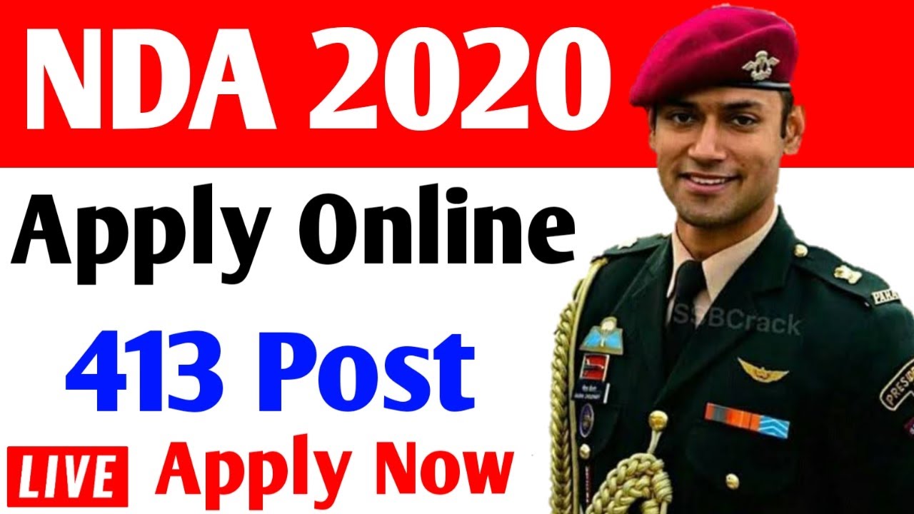 UPSC NDA 2020 | UPSC Official Notification For NDA 2020 | NDA 1 2020 Update | NDA 2 2020 Update