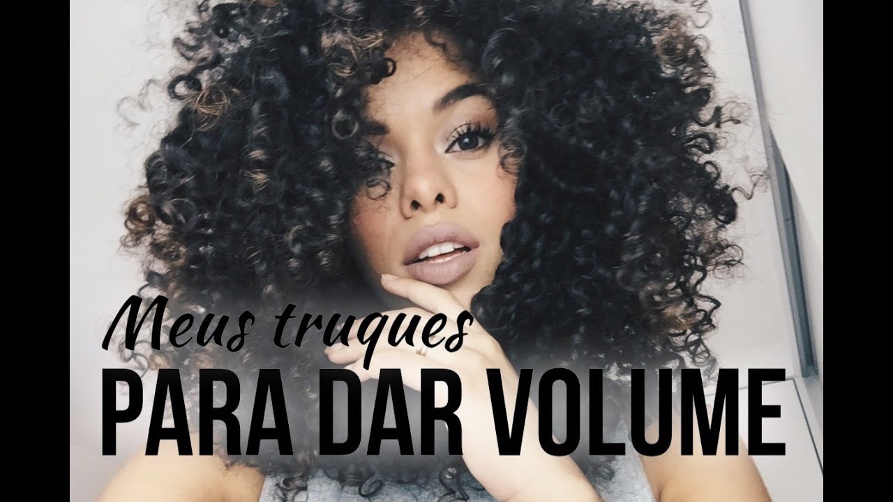 COMO DAR VOLUME NO CABELO CACHEADO 