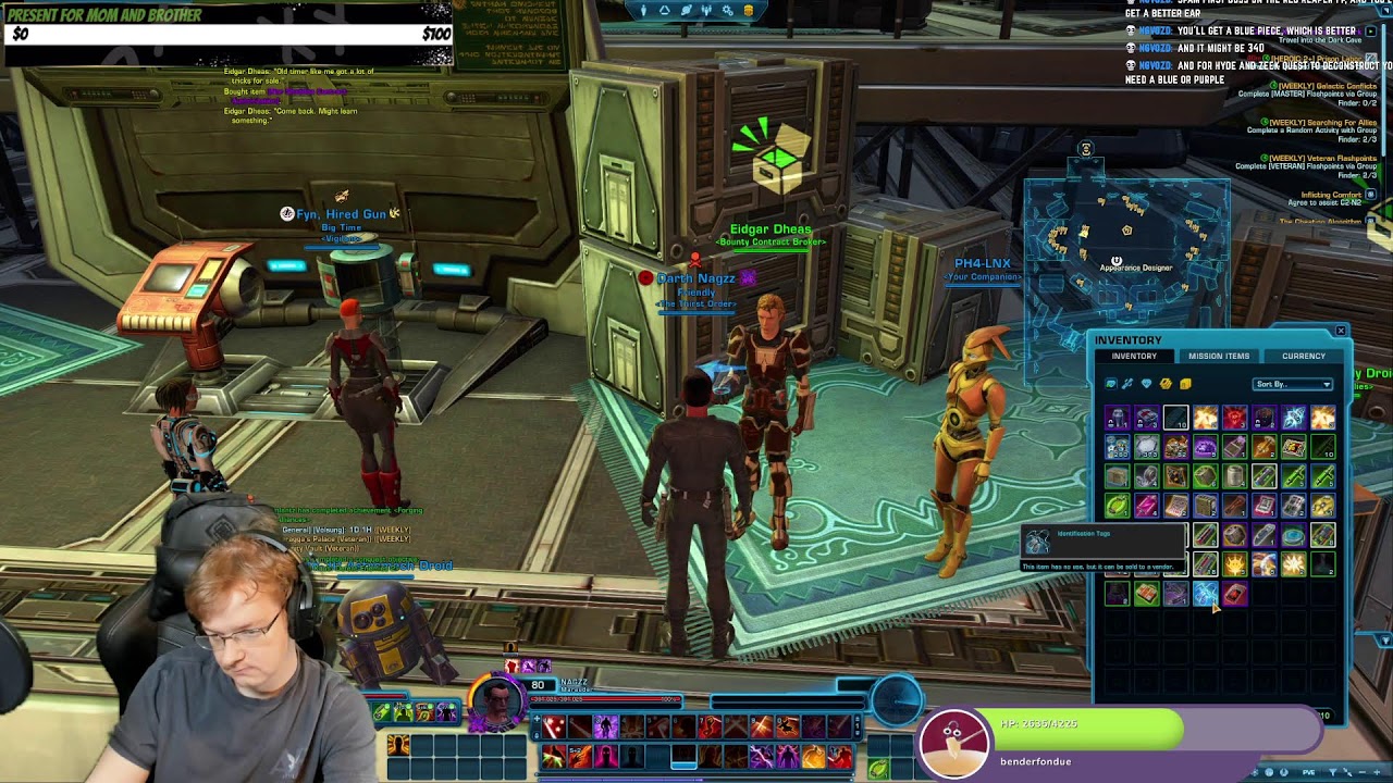 [SWTOR] Gear grinding