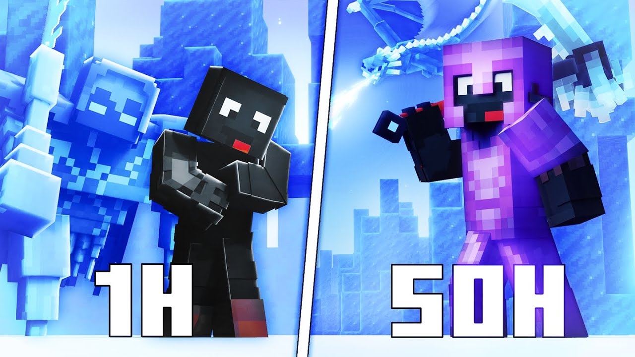 Przetrwałem 50H na ICE SPIKES w Minecraft Hardcore...