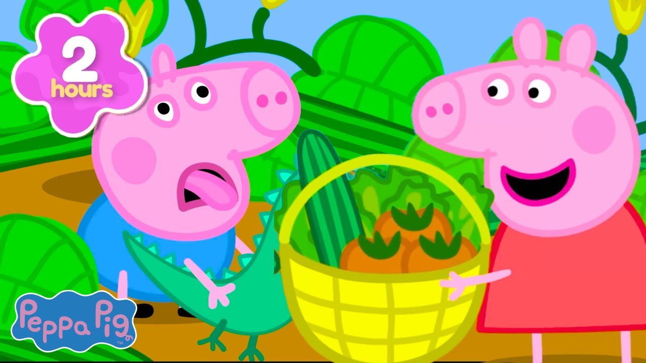 🥒 Zahrada babičky a dědečka a další epizody! | Prasátko Peppa