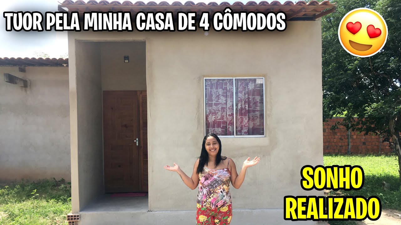 Tuor pela minha casa de 4 cômodos