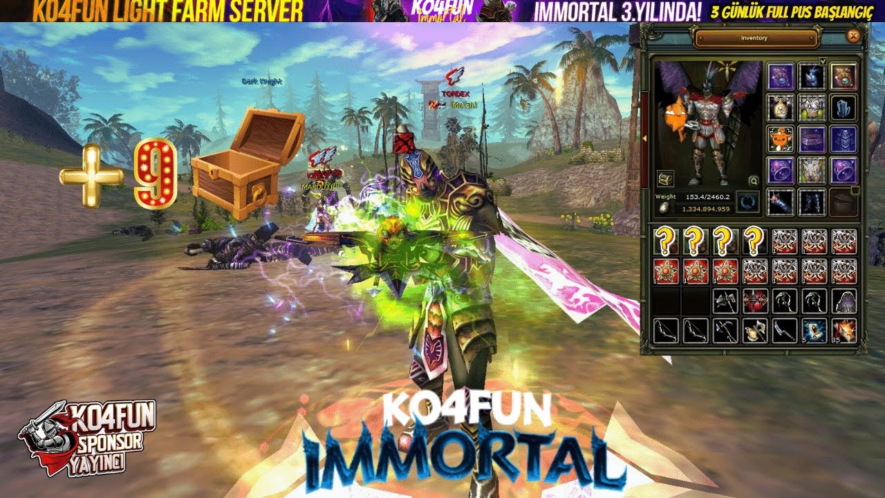 KO4FUN Knightonline Süprizlerle Dolu Bir +9 Upgrade !!