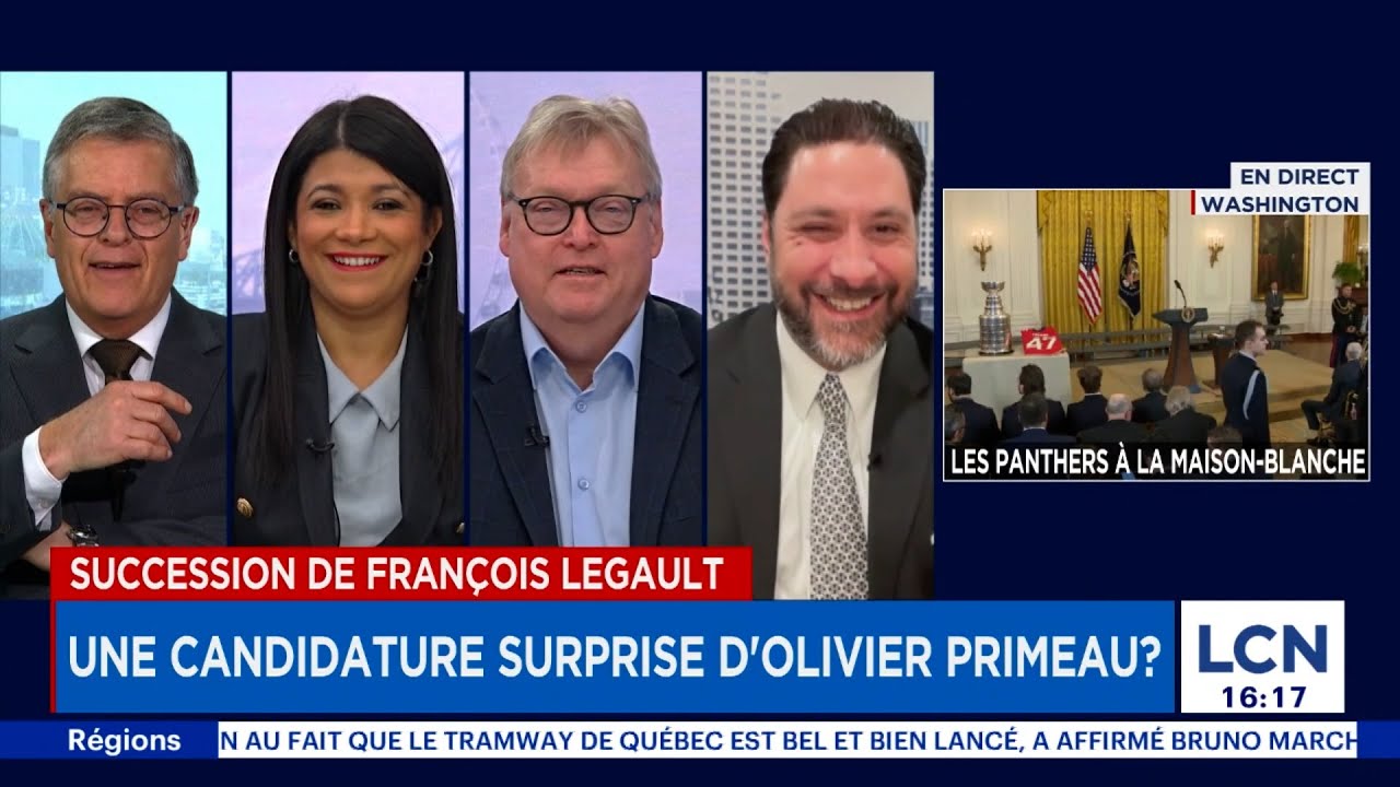 Olivier Primeau, chef de la CAQ? Les panélistes de «La Joute» réagissent