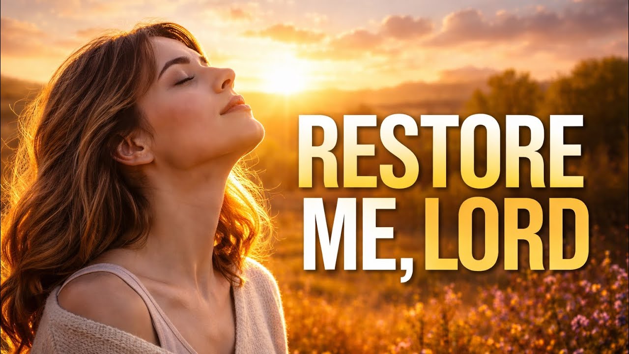Restore Me, Lord | A Deep Prayer for Healing, Renewal & Peace in God