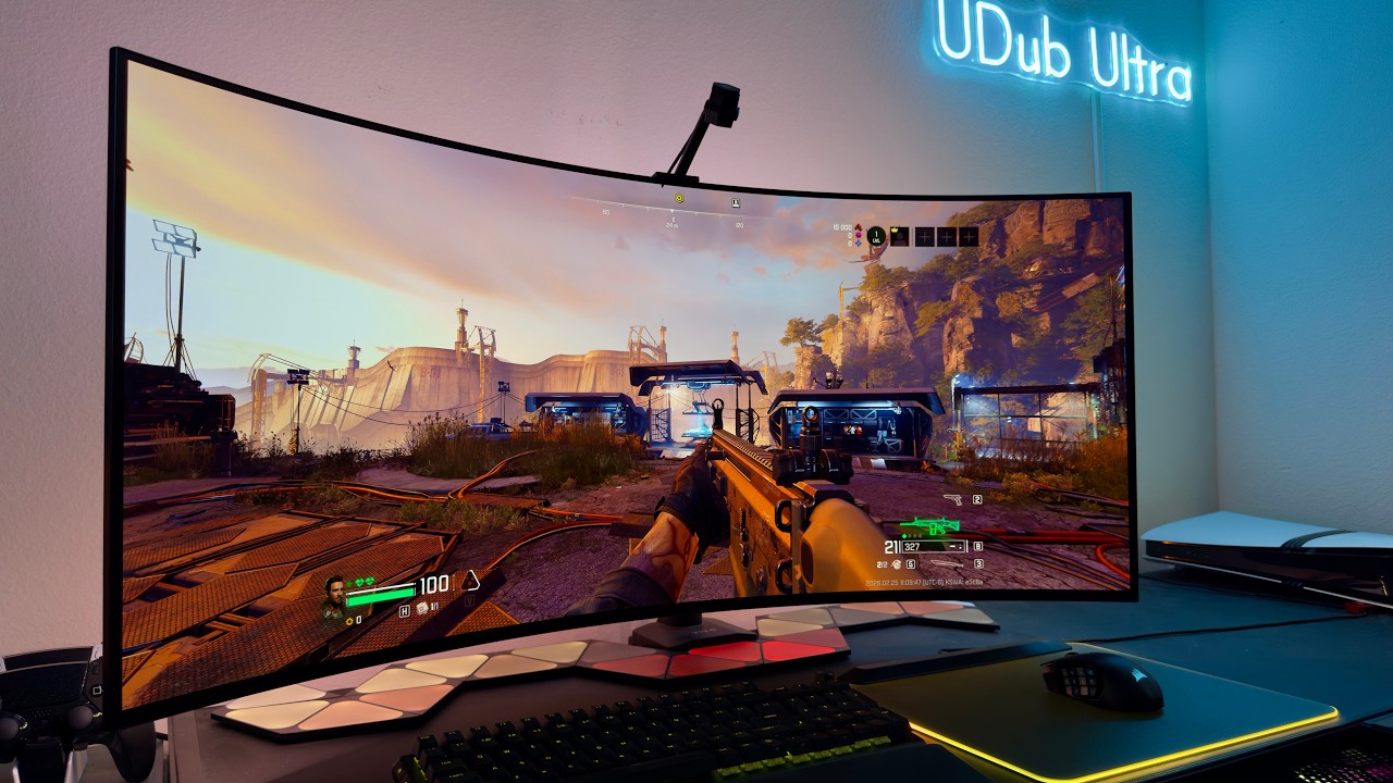 John Carpenter's Toxic Commando Demo PC Gameplay on a LG 45