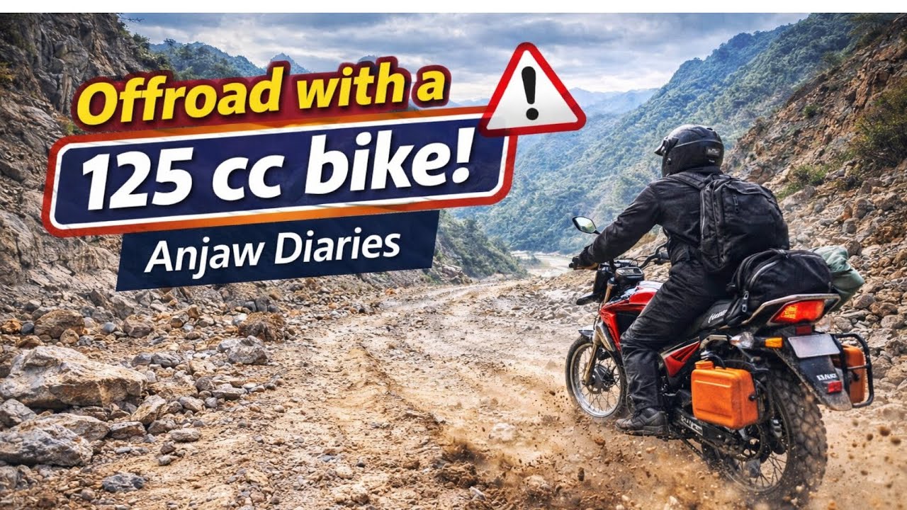 Offroad with a 125 cc bike Solo || Eastern Frontier Expedition || Anjaw Diaries || Solo Ride 