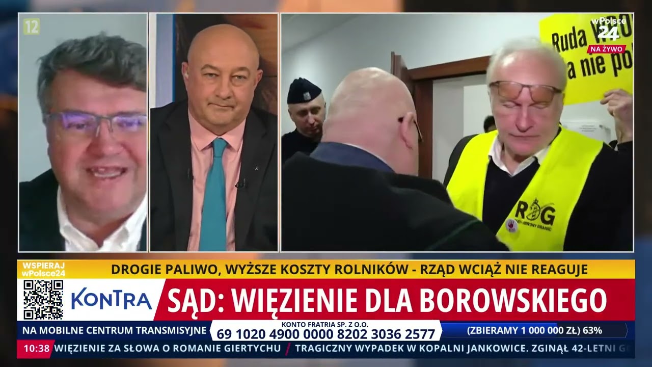 A. Borowski ofiarą reżimu Tuska! Kontra cz.2