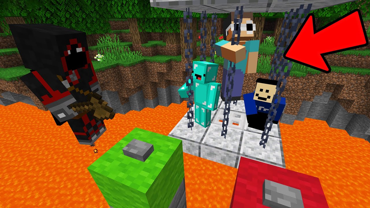 Итак, я ЗАПЕР своих друзей в квест-комнате Minecraft
