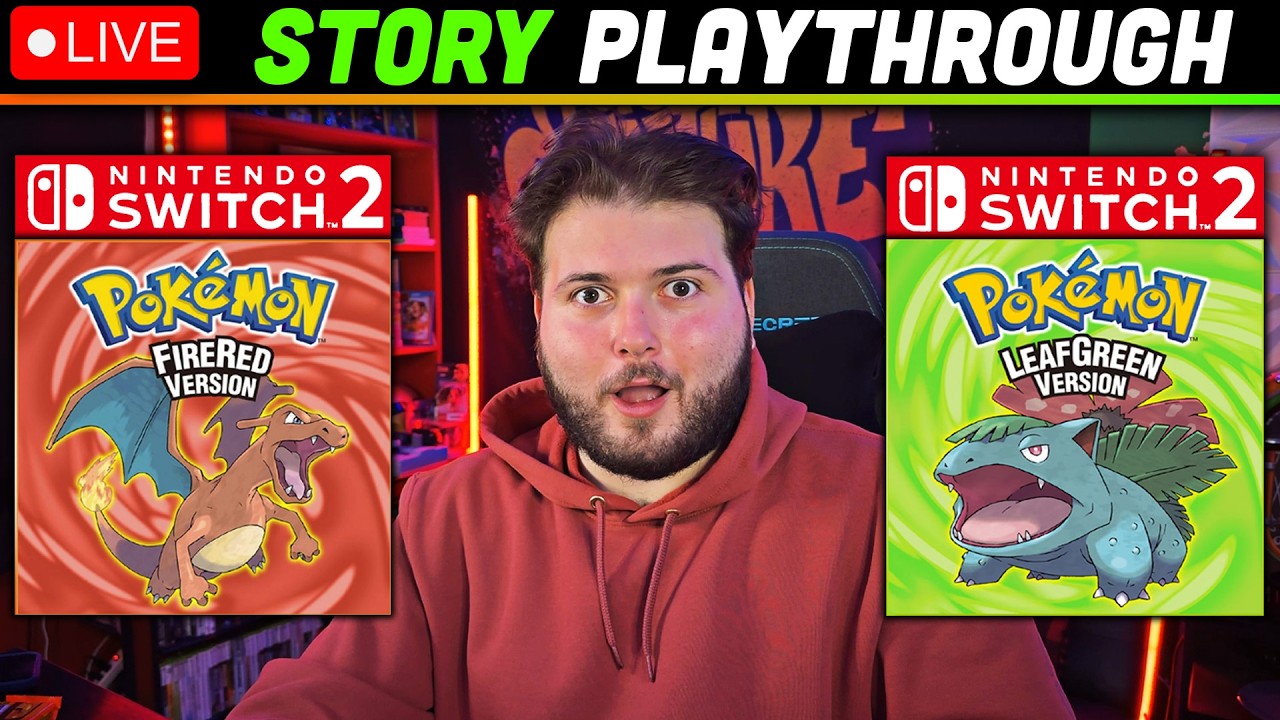🔴POKEMON FIRE RED & LEAF GREEN (Nintendo Switch 2 Version)