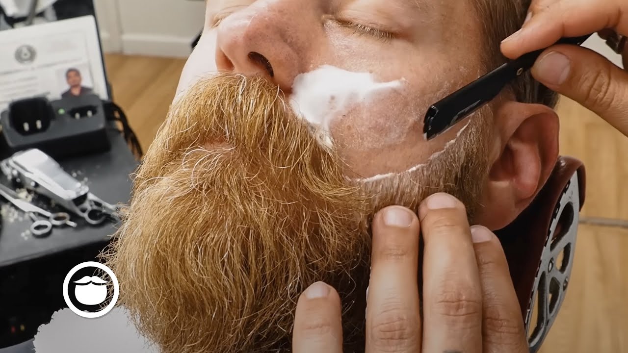 Barber Gave Him a Perfect Beard Trim