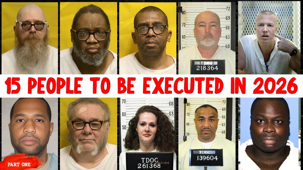 Every PRISONER to be EXECUTED in 2026 (US): Shocking Crimes: Full List