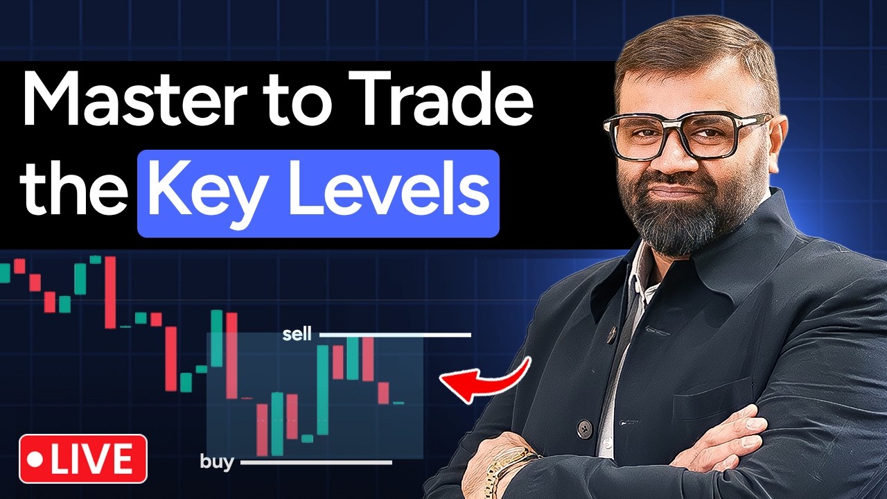 🔴 Live | Masterclass to Trade Key Levels With Adib Noorani
