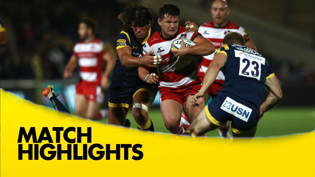 Worcester Warriors v Gloucester Rugby - Aviva Premiership Rugby 2016-17