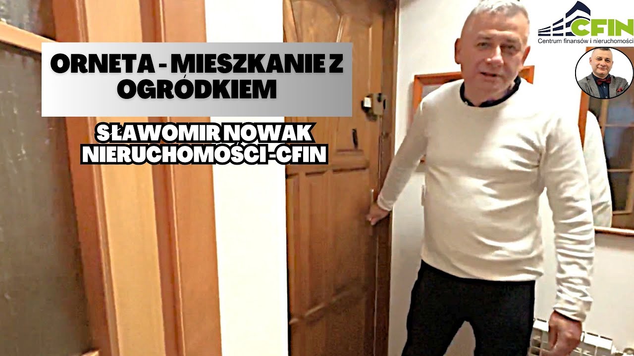 Orneta - mieszkanie z ogródkiem.