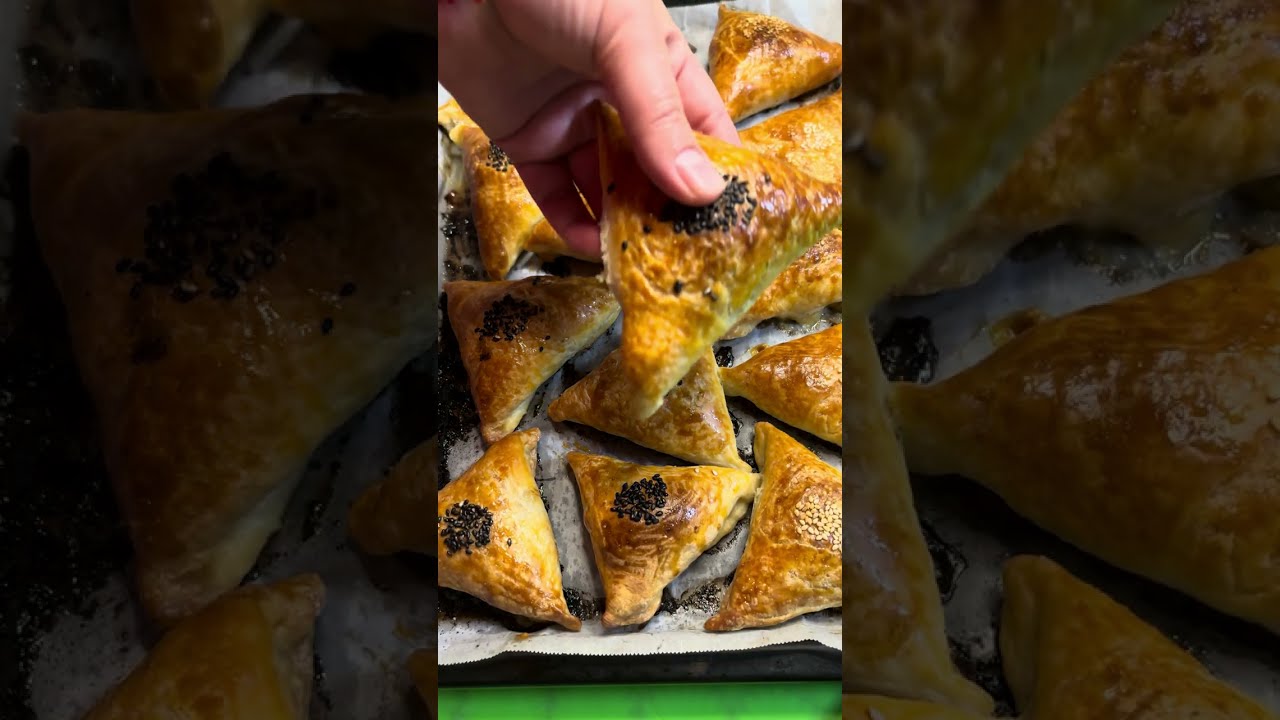 Домашняя самбуса — сочная и хрустящая! Простой рецепт