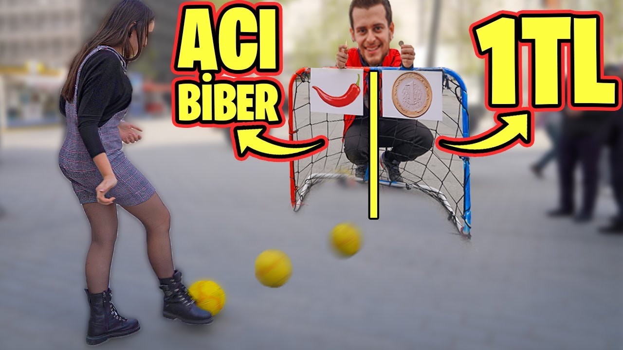1 GOL 1 TL! Sokakta Şut Çektirip Para Dağıttım! (#AlperleKısaGününKârı)