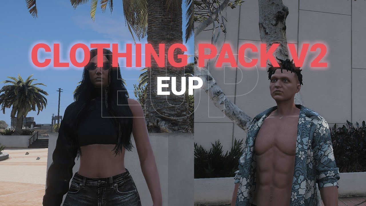FiveM Clothing Package v2 | Male & Female | Lore Friendly & Non-Branded
