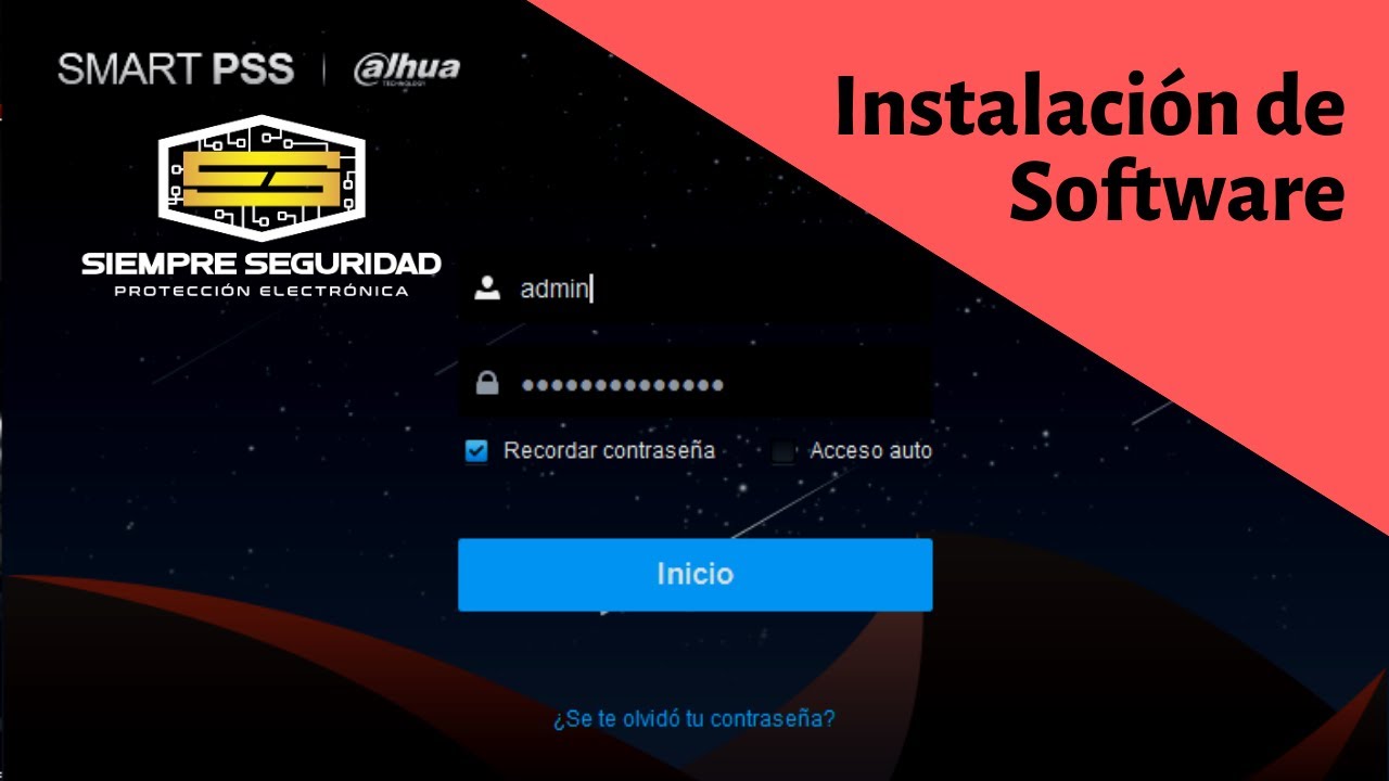 Descargar e instalar Smart PSS Dahua (PC - Notebook)