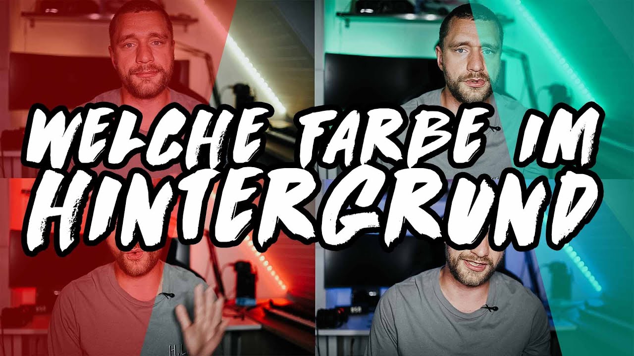 Wirkungsvolle Farben für dein Video 🌈