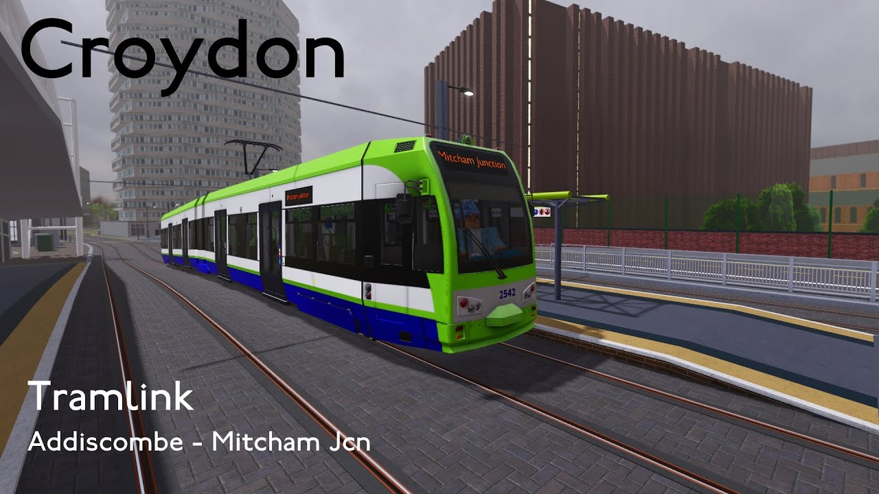ROBLOX | Croydon: Tramlink - Addiscombe to Mitcham Junction | CR4000