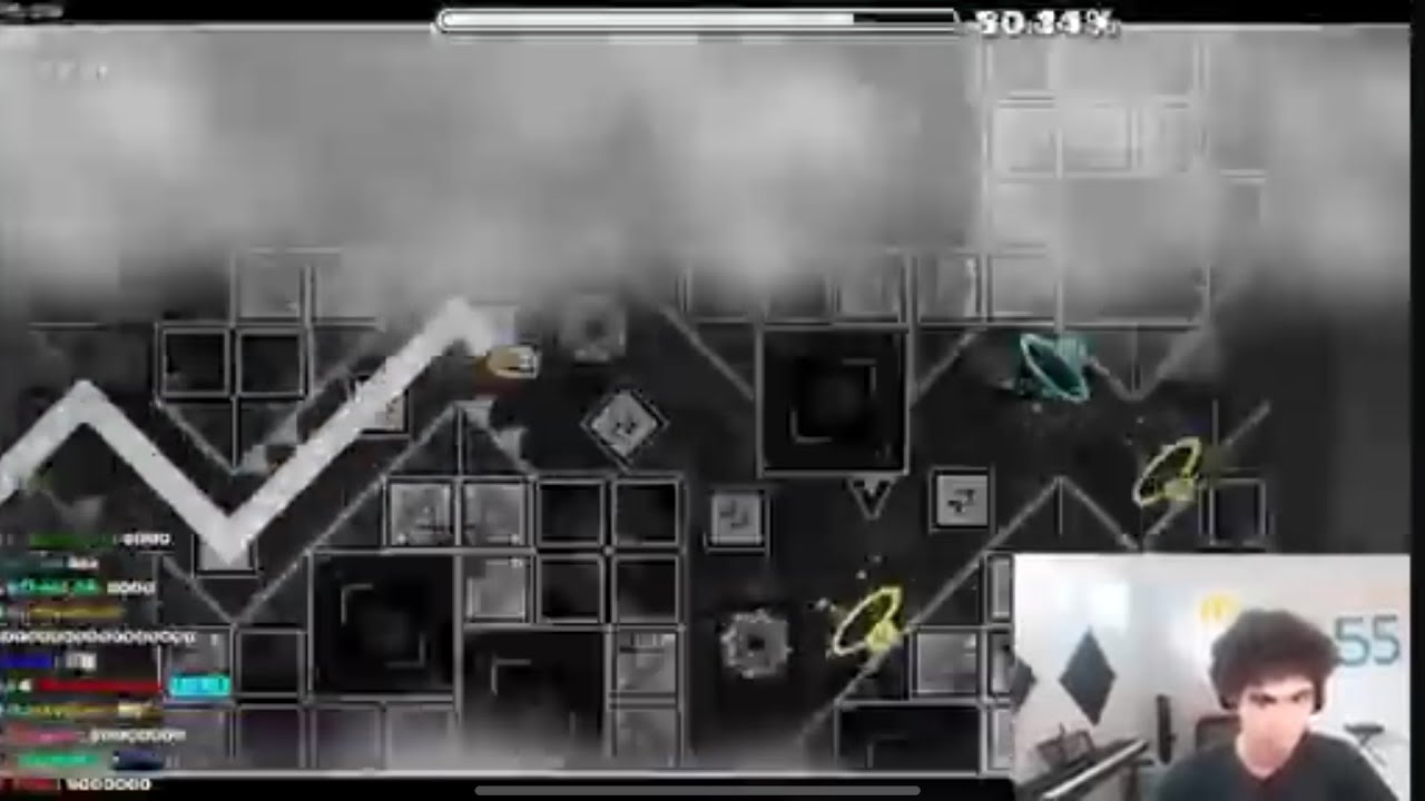 Kingsammelot beats FOG in geometry dash