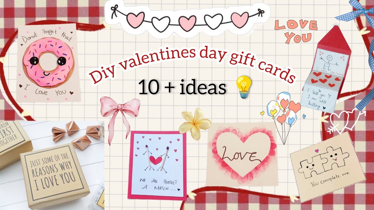 10 plus cute and romantic gifts and cards ideas 💡 valentines day wish cards and gift 