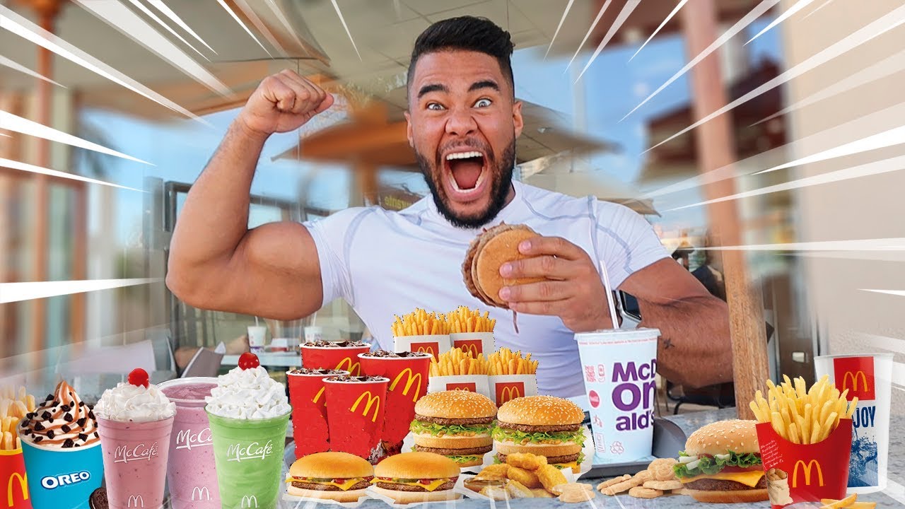 24 HORAS COMENDO SÓ MCDONALDS!!
