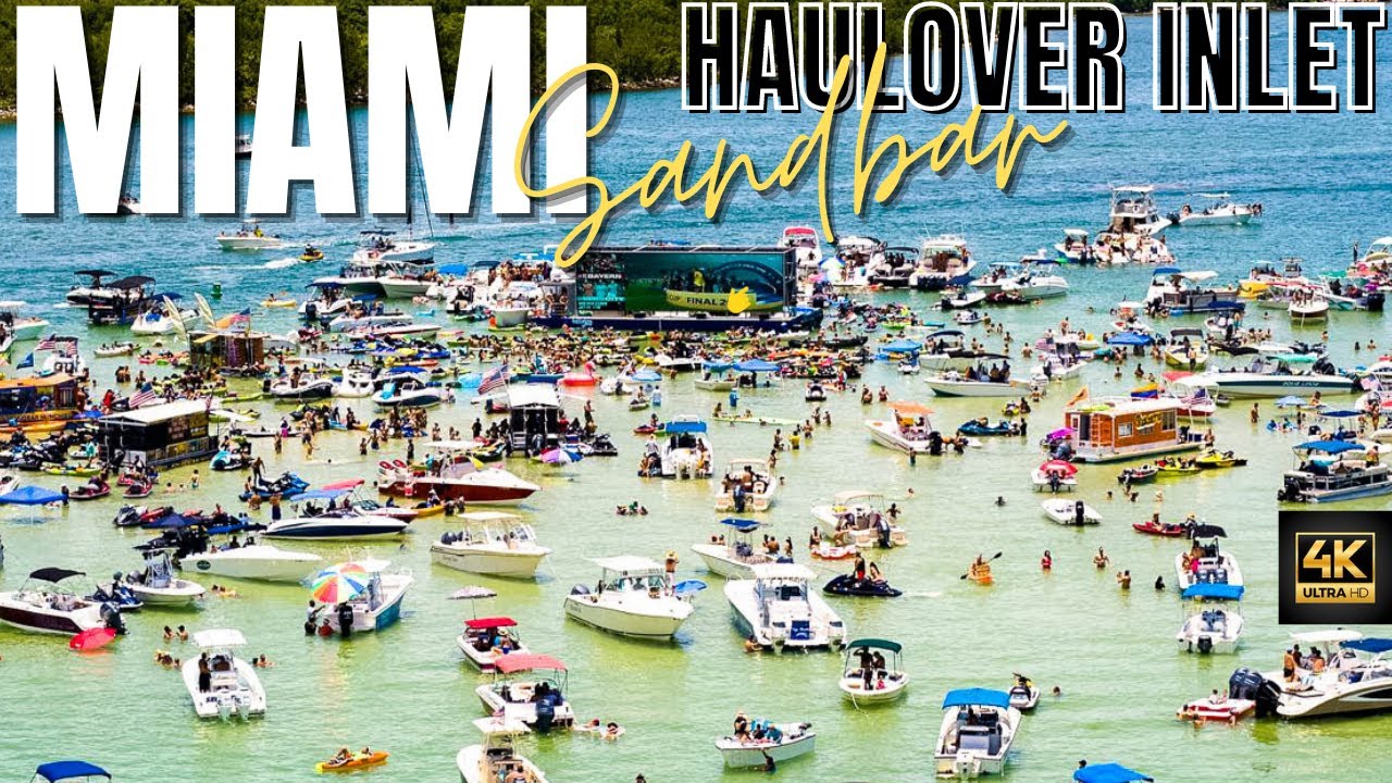 Miami Beach Haulover Sandbar Vibes