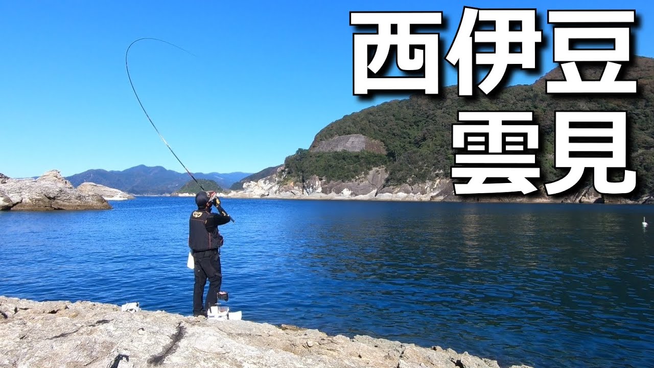 伊豆半島 西伊豆 雲見 ウキフカセ釣り クロダイを狙ってみました アオリイカを釣りたくなったのでエギング始めます MANCING MANIA JAPAN