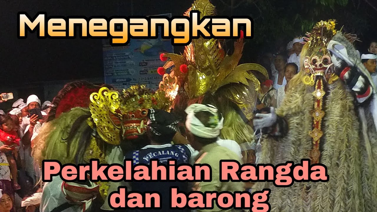 Dewa ayu kelawaning Barong !!!! calonarang memdoyo dangin tukad