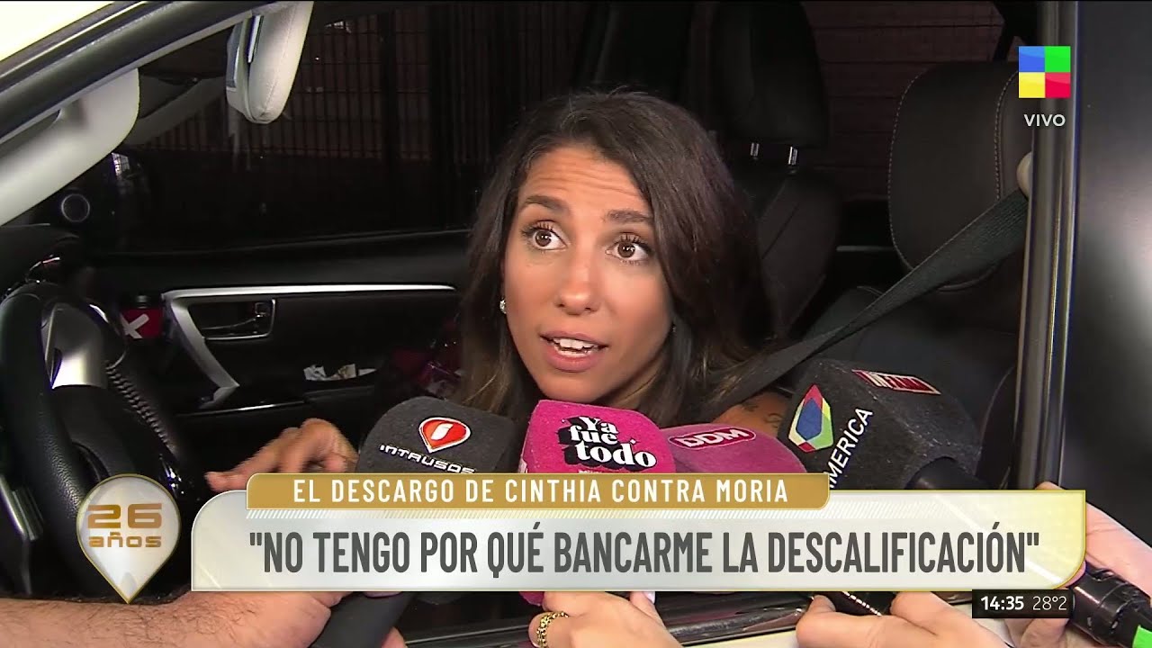 👀 FINGEN DEMENCIA: MORIA Y CINTHIA CARA A CARA