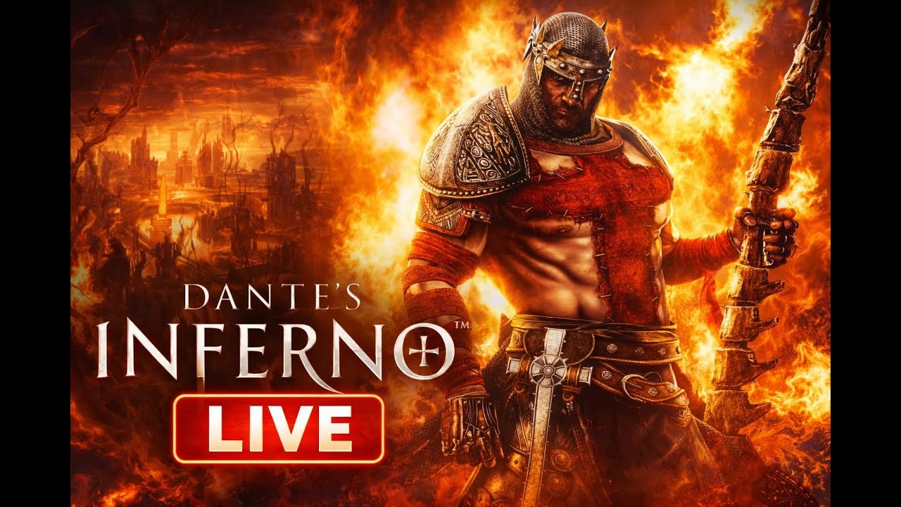 ZERANDO DANTE'S INFERNO AO VIVO | Gameplay Completa PT-BR