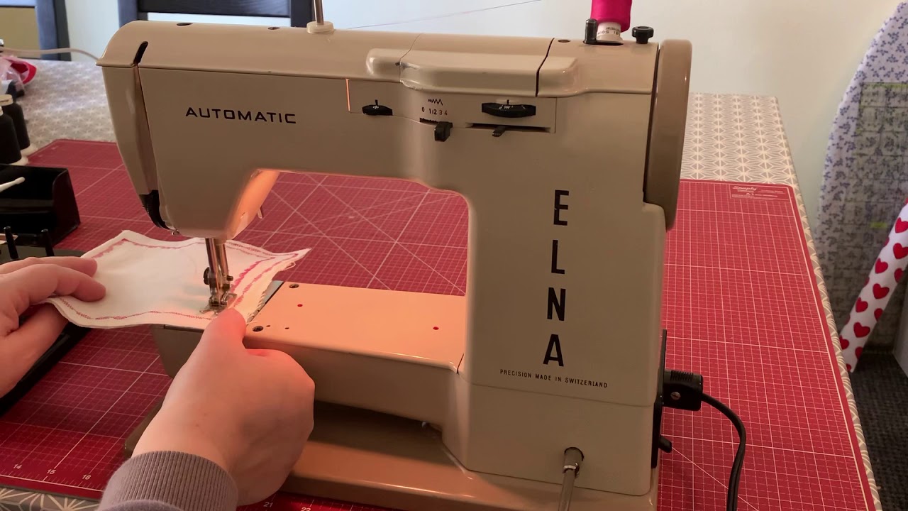 Elna Automatic Precision Nähmaschine Bedienungsanleitung #nähmaschine #sewingmachine