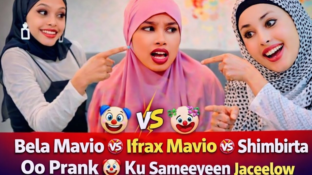 Bela Mavio 🆚 ifrax Mavio 🆚 Shimbirta Oo Prank 🤡 Ku Sameeyeen Jaceelow 😂😁
