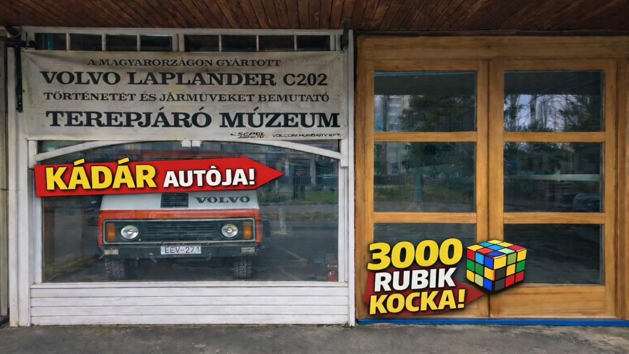 Volvo Laplander C202 Museum – Kádár autója, Rubik kockák és brutál retró kincsek!