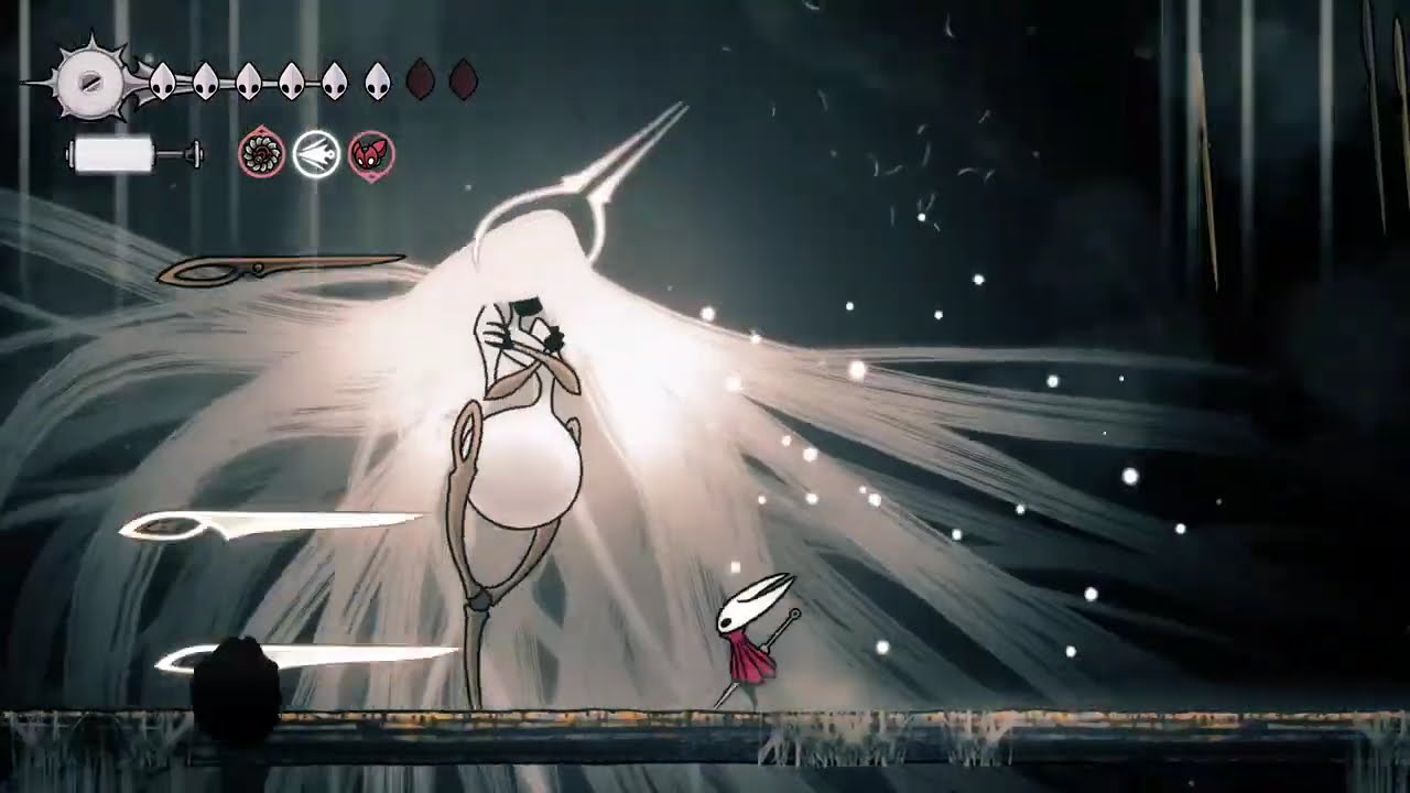 Grandmother silk boss fight hollow knight silksong