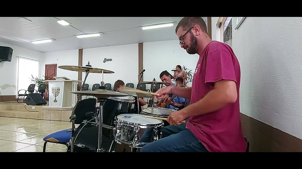 Ensaio Isosed Astorga Louvor Porque Dele por ele 🥁🙏❤️