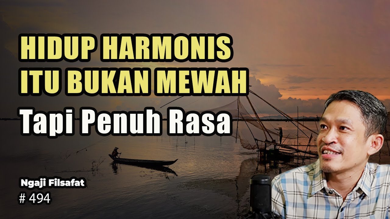 inilah Cara Hidup Yang Penuh Rasa Dan Arti | Ngaji Filsafat | Dr. Fahruddin Faiz