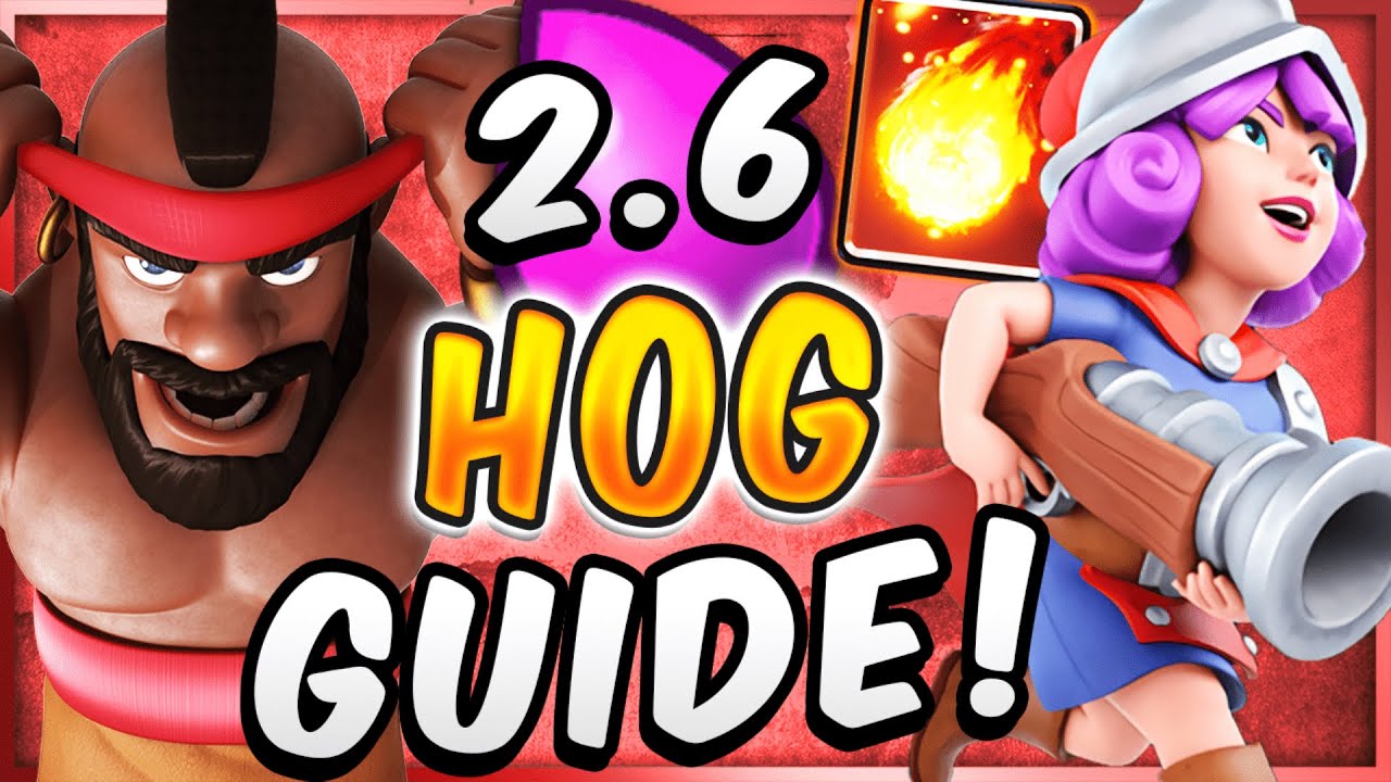 HOW TO MASTER 2.6 HOG RIDER! Pro Tips & Tricks  — Clash Royale