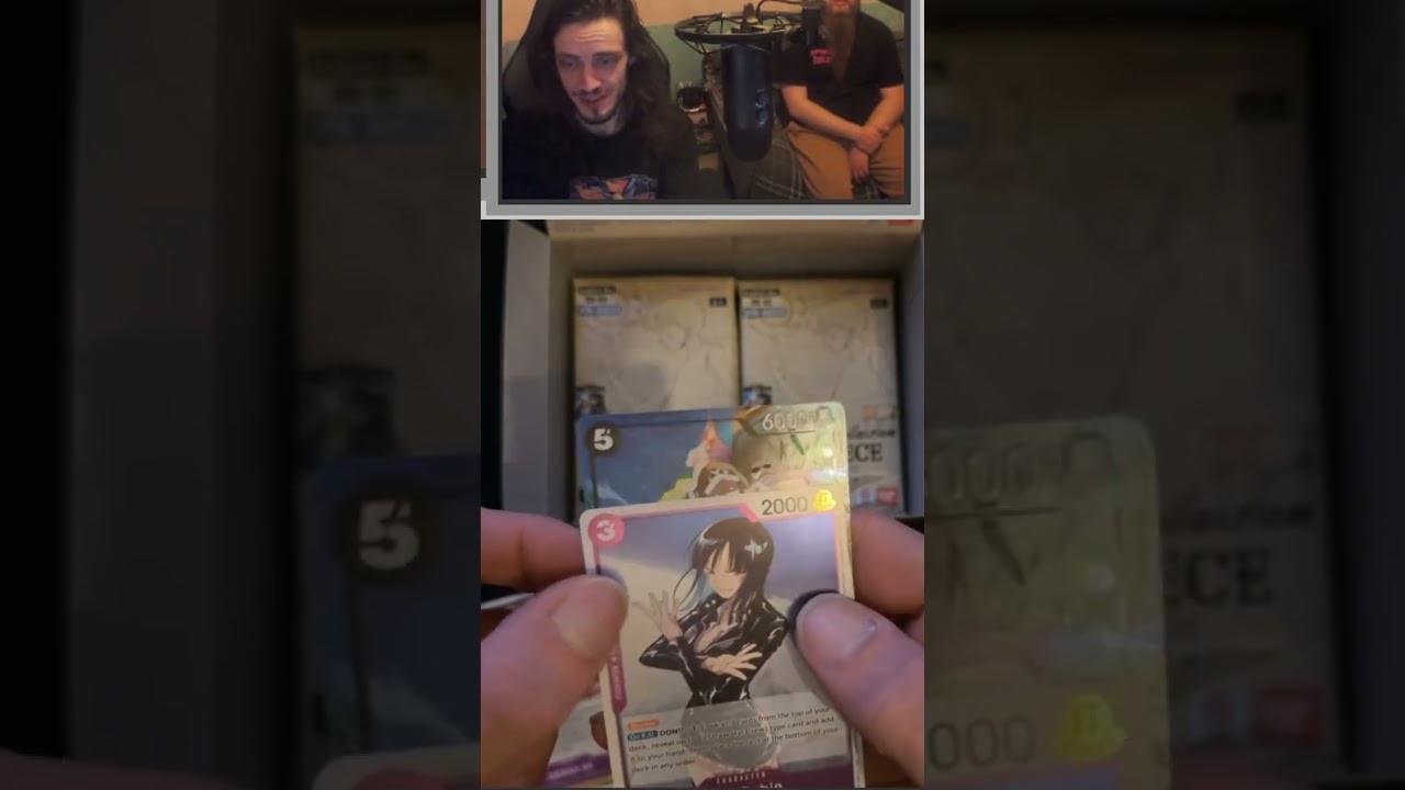 OPTCG Law SR Alt Art pull (: | #asleepyjake on #Twitch