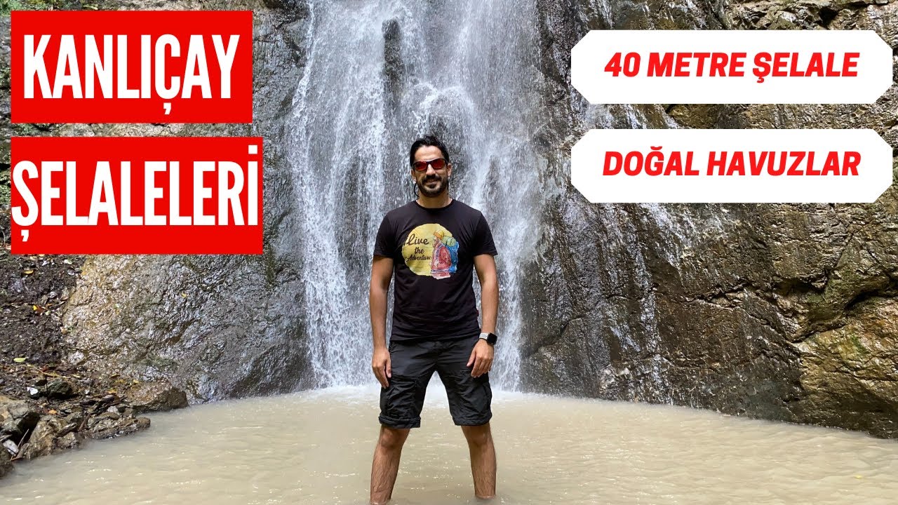 Kanlıçay Şelaleleri 40 Metre Şelale ve Doğal Havuzlar