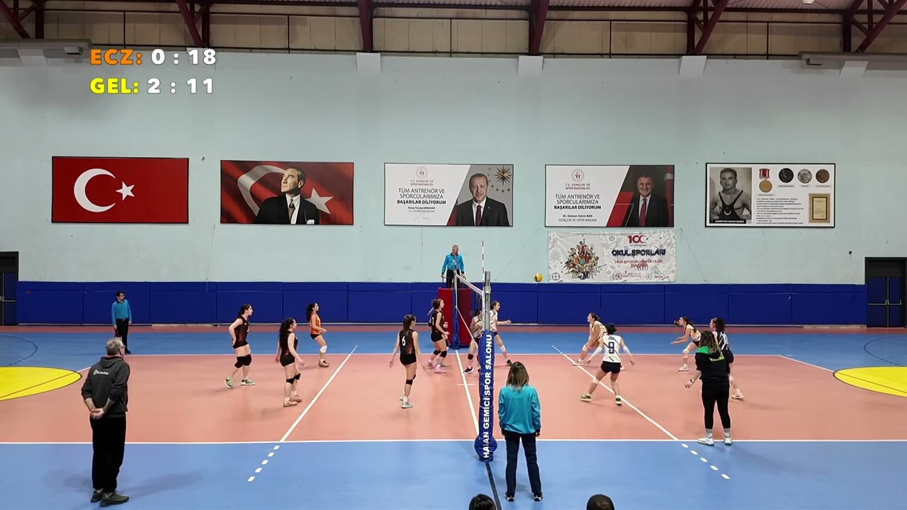 BEŞRENK ECZACIBAŞI KOCAELİ - GELİŞİM YILDIZ KIZLAR YARI FİNAL GRUP MAÇI set 3