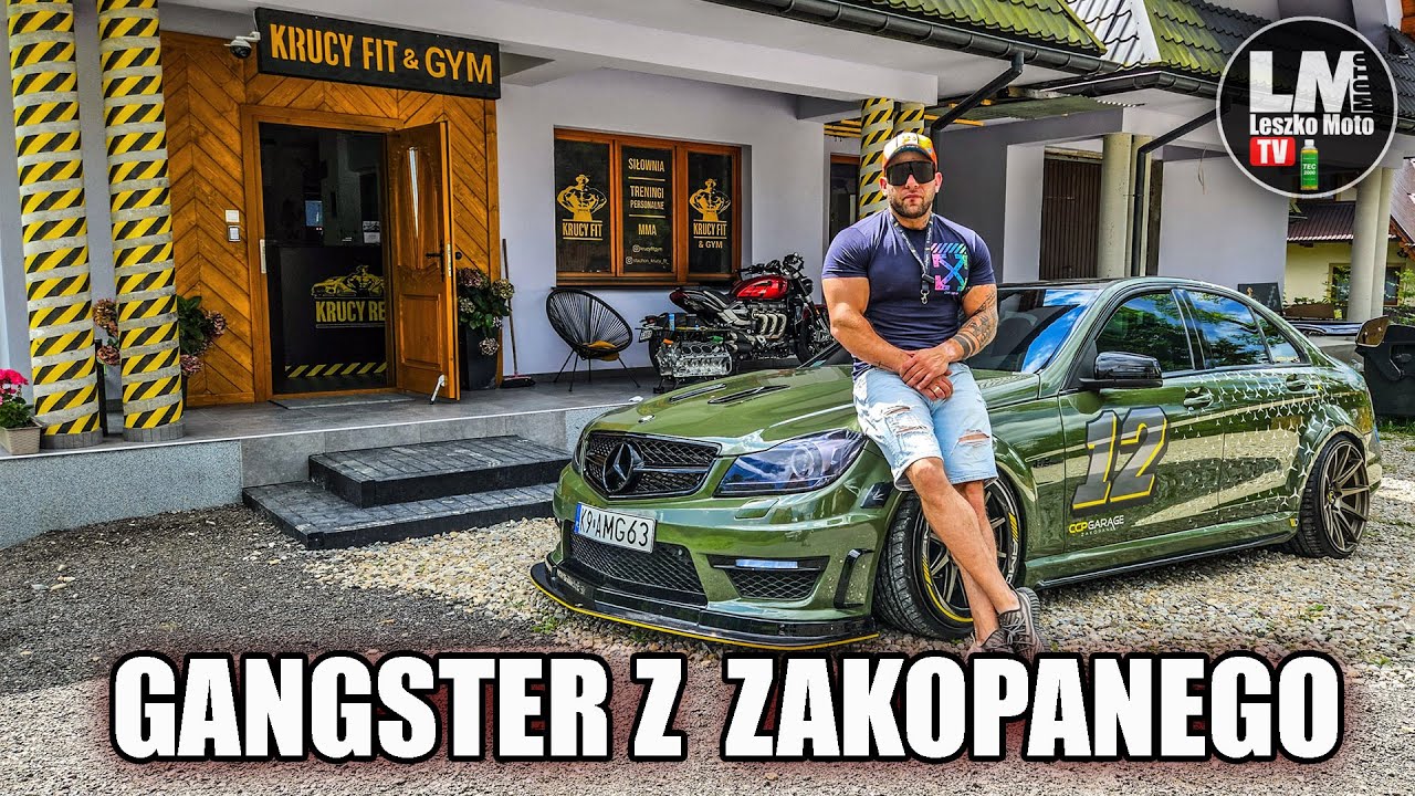 Postrach Zakopanego Mercedes C63 AMG W204 500KM !!