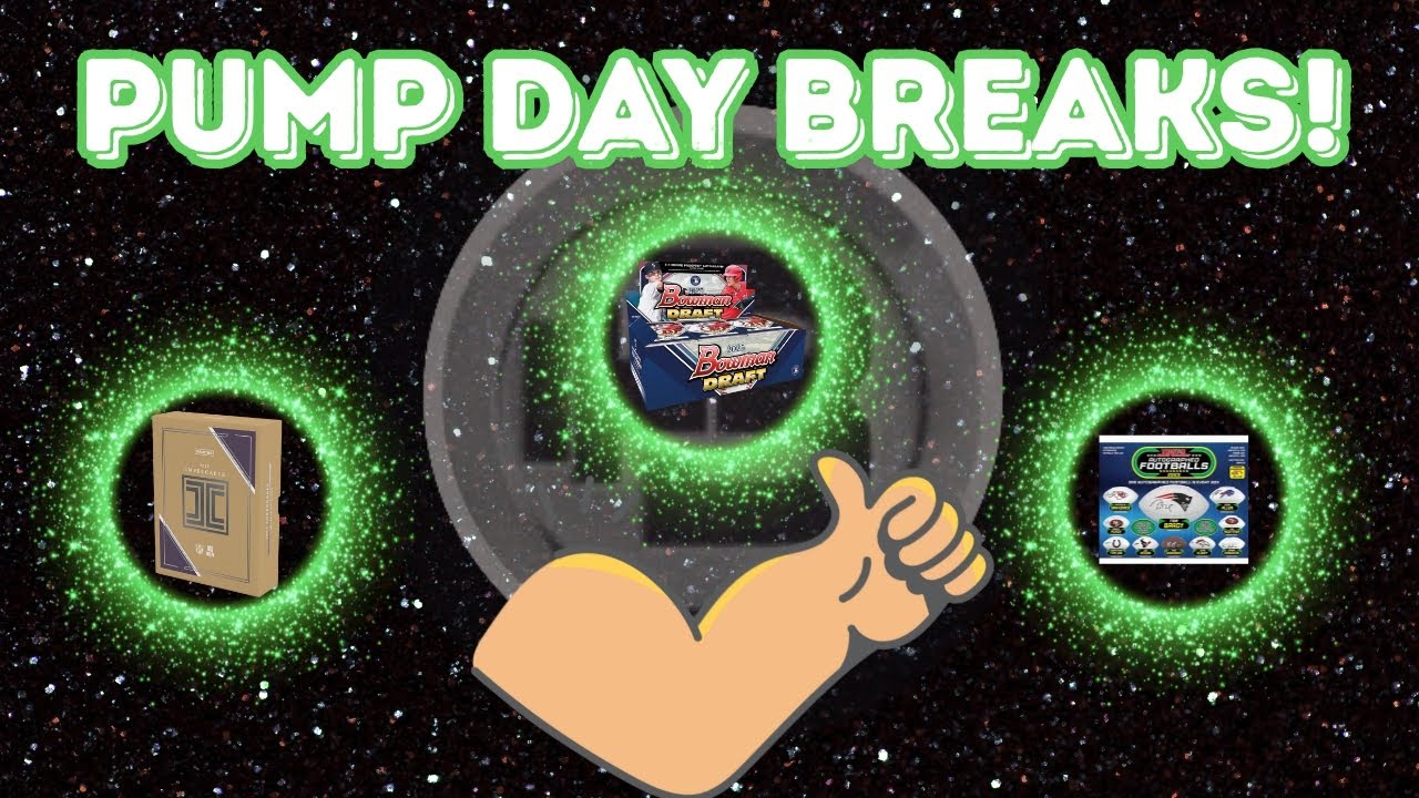 Pump Day!!! - Bowman Draft Baseball, Autographed Footballs, NFL Breaks & More! - 01/21/26