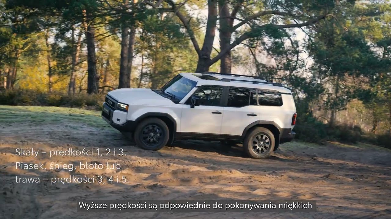 Nowy Land Cruiser &ndash; Crawl Control - Jak używać systemu utrzymującego stałą prędkość w terenie?