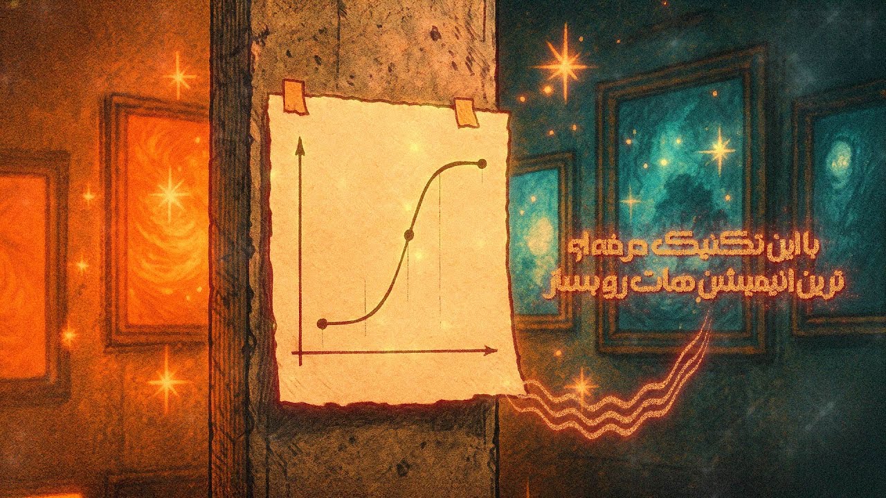 💎پروژه صفر تا صد موشن گرافیک| با این تکنیک ساده ترین کار رو حرفه ای نشون بده !🔥