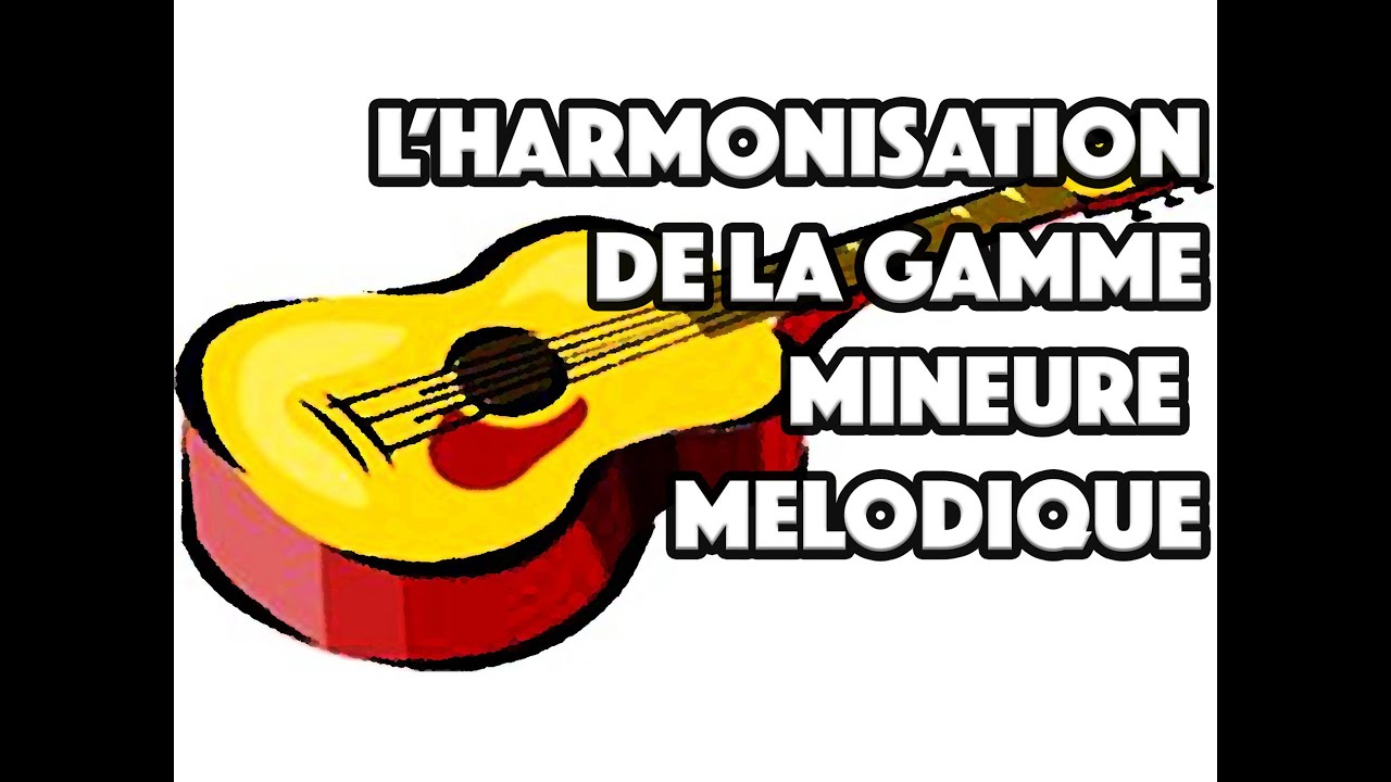 L'harmonisation de la gamme mineure mélodique à la guitare | Le Guitarvlog avec Sebastien Zunino |