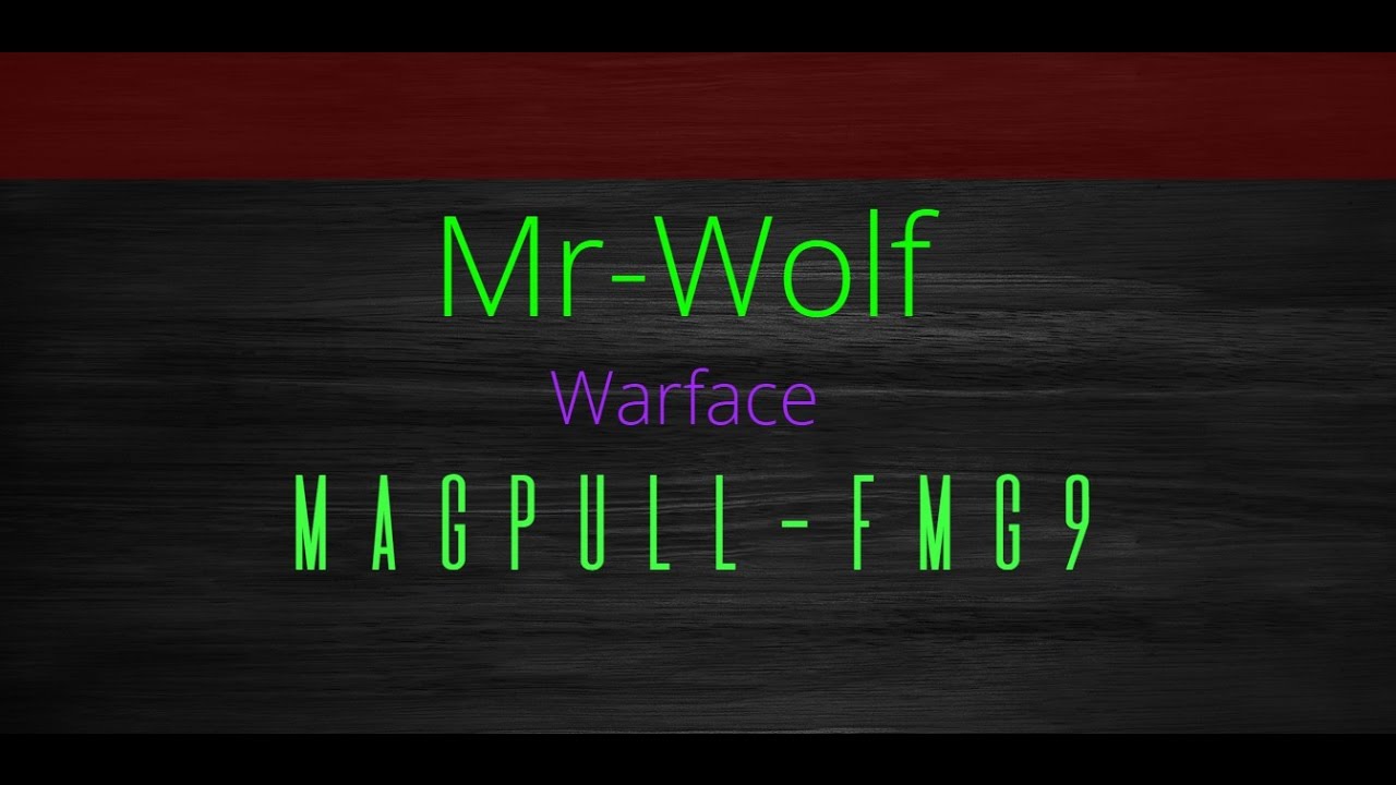 Magpul FMG-9 &mdash; Warface
