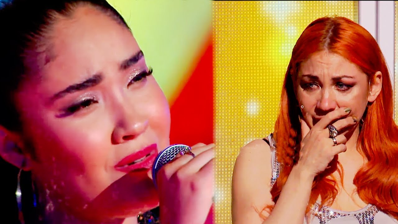 Rochi Orellano jugó con su voz cantando 